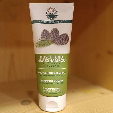 Shampoo Doccia con latte di pecora e Cirmolo