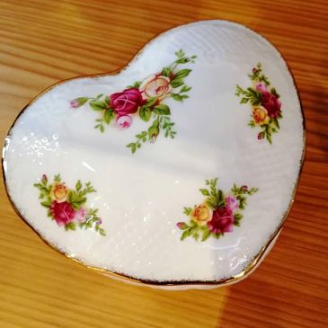 Victorian Heart Box - Scatola a Cuore OLD COUNTRY ROSES